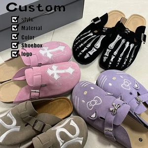 Haute qualité Vente Chaude Mode Slide Pantoufles Designer Sabots Confortable Intérieur Extérieur Mules Slip-on hommes chaussures sandales - Product Image 3