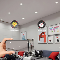 OKELI Mini Spot LED de plafond pour intérieur 10 Watt, Spot LED 7W pour la photographie