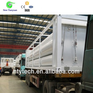 Прочный стальной мобильный контейнер CNG с 8 гигантскими трубками, оборудование для хранения химикатов с сердечником высокого давления - Product Image 5