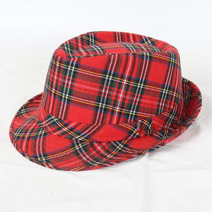 หมวกปาร์ตี้ หมวกทาร์ตัน หมวกทริลบี้ หมวกสก็อต หมวกสกอตแลนด์ หมวกเบิร์นส์ไนท์ หมวกเบย์ซิตี้โรลเลอร์ส หมวกคาวบอย - Product Image 1