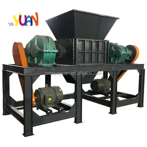 Widely used mobile double-shaft shredder shredder spare parts commercial plastic shredder