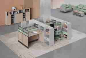 Panel Divisor de Escritorio de Oficina Moderno y Minimalista, Escritorio de Trabajo de Lujo, Muebles de Oficina, Escritorio de Oficina Comercial Personalizado - Product Image 6