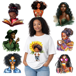 Proveedor Chino de Transferencias DTF 3D con Letras de Howdy Cowgirl, Transferencias DTF con Citas Bíblicas, Transferencia Térmica DTF Falsa para Prendas de Vestir con Temática de la Historia de la Mujer Negra en el Día del Juneteenth - Product Image 1