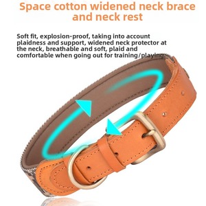 ปลอกคอสัตว์เลี้ยงหนังสุนัขขนาดกลางปลอกคอสัตว์เลี้ยง - Product Image 4