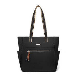 Women's Casual Designer <b>Tote</b> Bag New Trendy Large Capacity Handbag <b>Zip</b> Drawstring Single Handle Nylon Multi-Pocket Portable - Product Image 5