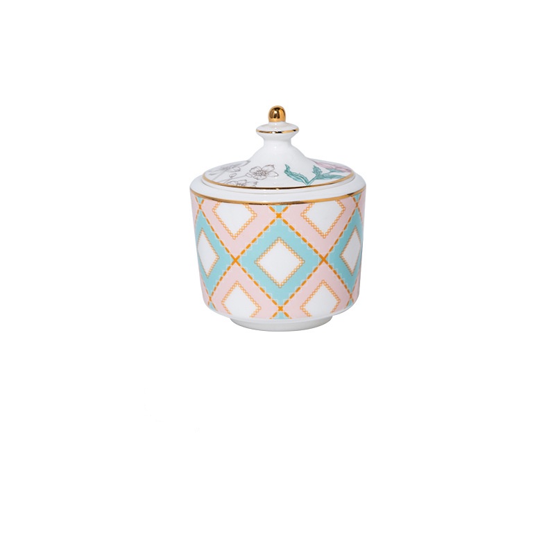 Green - Sugar Pot