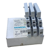 3RV1901-1A 2 pôles, 24V AC, 2A, 3 interrupteurs auxiliaires, contrôleur PLC neuf d'origine, contrôleur de programmation PLC de marque Warehouse