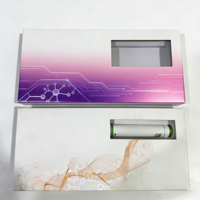 Boîte à fermeture magnétique en carton avec laminage mat de luxe et revêtement UV, pour 12 aiguilles, stylo d'injection, flacon de peptide, boîte cadeau