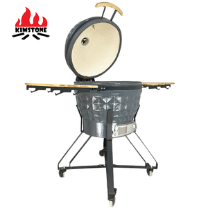 Parrilla Kamado de Cerámica KIMSTONE de 24 Pulgadas, Diseño Moderno, para Barbacoa, Ahumador, Asadores para Cocinar al Aire Libre, Jardín y Espacios Exteriores - Product Image 2