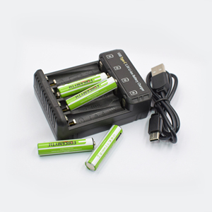 Forcemyth AA Lithium Ion Battery Charger 1.5V Rechargeable Remote <strong>Controls</strong> Toys Type-c Charging Cable Laptop Camera Industrial - Product Image 3