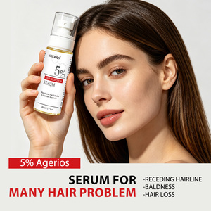 Spray Inhibidor de Androgenos al 5% para Mujeres, Extra Fuerte, con Romero y Biotina para el Crecimiento del Cabello y la Caída Hormonal del Cabello - Product Image 1