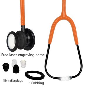 Estetoscopio (<span class=keywords><strong>Fonendoscopio</strong></span>) de Diafragma de Doble Cabezal y Frecuencia Variable, Suspendido de Doble Cara, para Uso Médico, MDR CE - Product Image 5