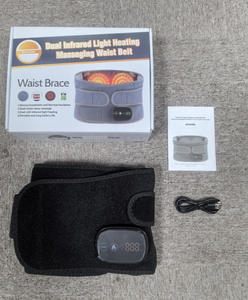 Masajeador de cintura con calefacción directo de fábrica, cinturón de masaje portátil recargable para relajación diaria y uso doméstico - Product Image 3