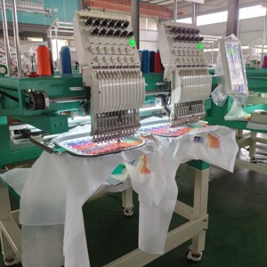 Máquina de Bordar Industrial <span class=keywords><strong>FEIYA</strong></span> 1202 de Doble Cabezal con 12 Agujas para Todo Tipo de Camisetas - Product Image 3