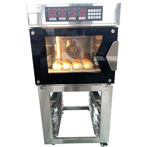 2021 hot sale highly efficient restaurant fast food canteen bread baking hot air circulation electric convection oven