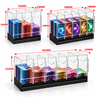 Distributeur de boosters en acrylique à 6 emplacements personnalisé, présentoir moderne et écologique pour cartes TCG Pokémon/YuGiOh/MTG pour les magasins de détail/de jeux