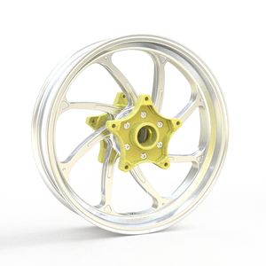 <span class=keywords><strong>Jantes</strong></span> de moto avant et arrière de 3.5x17 pouces, de haute qualité, livrées directement à votre porte directement en usine, construction de roues forgées de 10mm - Product Image 2