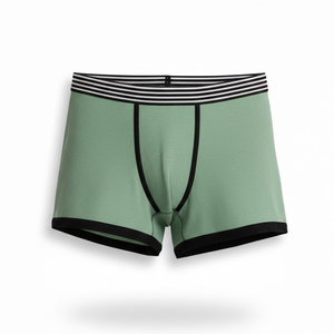 <span class=keywords><strong>Boxer</strong></span> Unisex Minimalisti in Tinta Unita 3D, <span class=keywords><strong>Intimo</strong></span> per Uso Quotidiano, Tessuto Morbido in Cotone e Spandex, <span class=keywords><strong>Intimo</strong></span> Maschile - Product Image 2