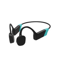 PROFESSIONNEL-Entraînement de natation Casque sans fil étanche Conduction osseuse Talkie-walkie Écouteur