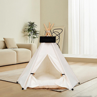 Lit en bois pour chien à l'intérieur de la maison pour chiots extérieur pliable chien tente pour animaux de compagnie maison pas cher chien maison intérieure