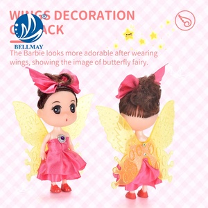 Bemay Toy 5 pulgadas Vinilo Suave confuso belleza princesa muñeca chico juguete para niñas, fingir jugar muñecas - Product Image 3