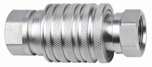 Raccords rapides hydrauliques pour tracteurs, type poussoir-tiroir, filetage NPT G 1/2'', 3/8'', 3/4'', taille 1/2 corps - Product Image 6