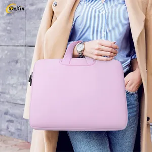 Benutzer definierte 14 Zoll Neopren wasserdichte Laptop-Hülle mit Griff Funda Para Laptop Sublimation Laptop Umhängetasche für Frauen Männer