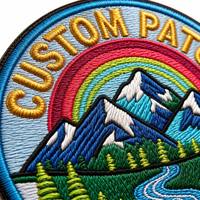 Patch Logo Bordir 3D Custom, Bordir Puff, Perekat, Setrika, Transfer Panas, Bentuk Bunga, Kain Kanvas, Pakaian, Topi