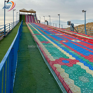 Toboggan Arc-en-ciel Sec pour Enfants et Adultes, Grand Équipement de Parc d'Attractions Extérieur Scénique et Coloré, Idéal pour Ferme, à Vendre - Product Image 3