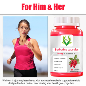 Cápsulas de Berberina Personalizadas de Fábrica, Contienen Berberina HCL con Ácido Alfa Lipoico, Promueven Niveles Saludables de Azúcar en la Sangre - Product Image 6