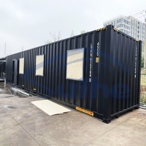 Sang trọng 40ft container nhà đúc sẵn nhà khác nhau khách sạn kho cửa hàng biệt thự nhà vệ sinh sân vận chuyển container - Product Image 1