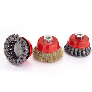 Kinerja tinggi sikat cangkir kawat memutar terikat sikat cangkir dengan M14 atau 5/8-11 benang untuk sudut penggiling - Product Image 5