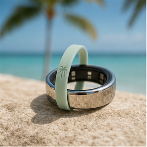 Housse de protection pour Oura Ring 4 Gen 3, en silicone, bloque le sable, la crème solaire et le sel, rinçage rapide, prête pour les vacances - Product Image 1