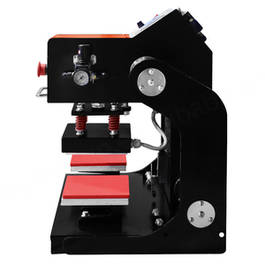 Máquina de prensa de calor automática neumática de doble estación Disen DSH-16E para impresión de parches de vinilo de transferencia PU Flex personalizados para prendas - Product Image 4