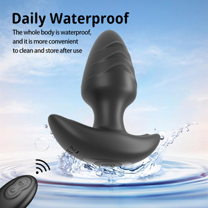 360&deg; Swinging Vibrating <strong>Anal</strong> <strong>Toys</strong> Male Butt Plug Vibrators <strong>Japan</strong> Remote Controlled <strong>Anal</strong> Plug <strong>Sex</strong> <strong>Toys</strong> for Men or Couples - Product Image 5