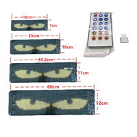 DIY Flexible New LED Flexible Display APP Control Car Advertising Screen Car Window Display Pixel LED Matrix Panel Flexible LED