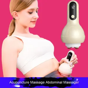 Masajeador Abdominal de calentamiento automático Bian Stone, dispositivo para frotar el vientre para el movimiento intestinal corporal, masajeador de cuello - Product Image 6