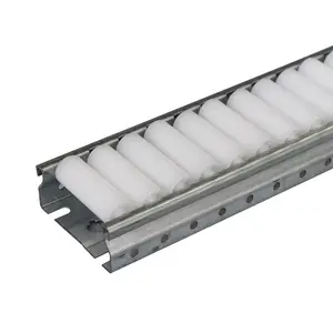 Fluent bar 40 reinforced metal 6085 aluminum alloy roller tracks slide rail rack slide roller fluent bar