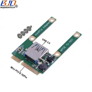 Mini PCIe MPCIe USB 3.0 adaptörü dönüştürücü USB3.0 Mini PCI-E PCI Express yükseltici kart masaüstü Laptop için