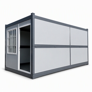 Casa Contenedor Plegable para Oficina en Obras de Construcción y Alojamiento Temporal, Edificio Modular Portátil y Plegable - Product Image 3