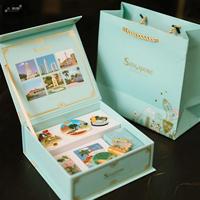 Luxury Premium Recyclable Rigid Cardboard <strong>Paper</strong> Packaging Gift <strong>Boxes</strong> Custom Logo Foldable Magnetic Flip <strong>Top</strong> for Candle Clothing