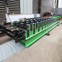 Machine de formage à froid automatique à double couche pour profilés, machine pour tôles métalliques prélaquées