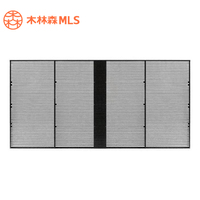 MLS MULINSEN şeffaf led ekran sıcak satış kapalı p3.91 perde pencere camı duvar tv led paneller örgü ekran