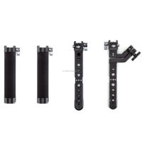 مقبض مزدوج دوار JHDDJI R لكاميرات RS 2 3 4 Pro RS3 RS2 RS4 DSLR والكاميرات السينمائية مع أقفال محور أوتوماتيكية وملحقات وقطع غيار للجيمبال