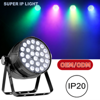 27 projecteurs LED de scène RGBW 10W, AC100-240V, 4/8 canaux DMX, activés par le son, type Par Can, IP20, boîtier en aluminium, pour discothèque et fêtes