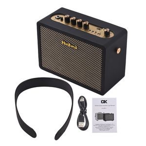 Amplificateur de <span class=keywords><strong>guitare</strong></span> électrique clair/déformé double canal intégré <span class=keywords><strong>effets</strong></span> de réverbération et de retard amplificateur de <span class=keywords><strong>guitare</strong></span> portable haut-parleur de pratique - Product Image 6