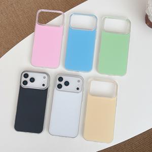 Coque mate unie style coréen pour iPhone 16 Pro Max, compatible avec les nouveaux modèles iPhone 17, 14/15 - Product Image 2