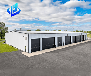 औद्योगिक भंडारण भंडारण भंडारण इस्पात संरचना के लिए बड़े पैमाने पर गोदाम भंडारण स्टील संरचना निर्माण प्रीफैब गोदाम कार्यशालाओं गेराज - Product Image 4