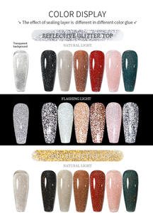 Esmalte de Uñas en <span class=keywords><strong>Gel</strong></span> UV Brillante de Alta Calidad con Efecto Ojo de Gato y Purpurina, 3 Colores 15ml, Esmalte de <span class=keywords><strong>Gel</strong></span> Retro Fantasía para Decoración de Uñas - Product Image 3
