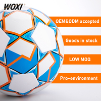 Ballons de football personnalisés-Ballons de football promotionnels personnalisés avec les commandes en gros d'impression de logo